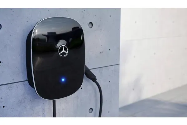 Mercedes Wallbox Installed Example